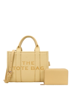 The Tote Bag For Women With Wallet DS-9116A YELLOW